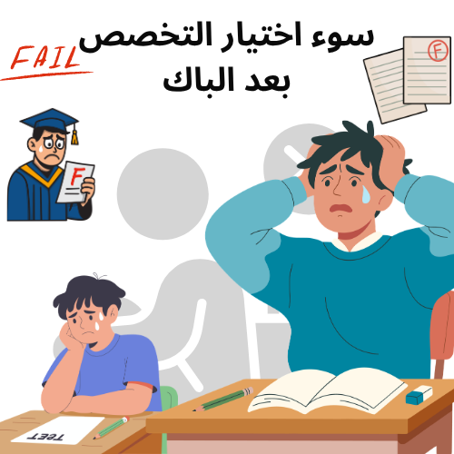 تلميذ نادم على اختيار التخصص بعد الباك